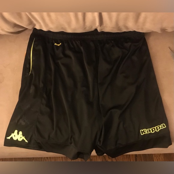 EUC Kappa Player Issue Napoli Training Shorts W Zippered Pockets - Picture 2 of 7